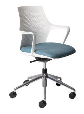 GEMINA WHITE CHAIR - ITALIAN ARCH BASE