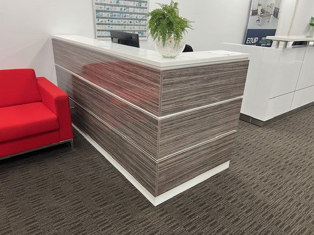 Symmetry Reception Desk *** WAS $3,500 - NOW $1,500 ***