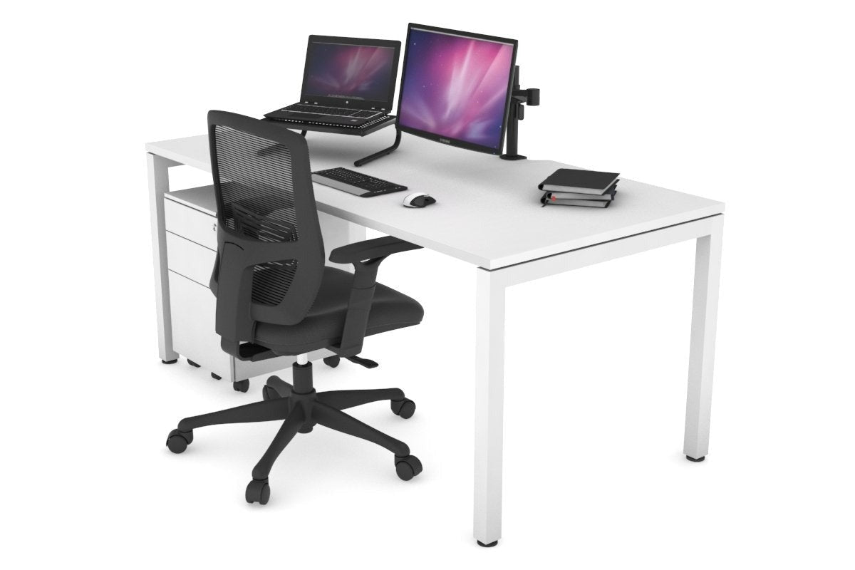 QUADRO SQUARE LEGS OFFICE DESK