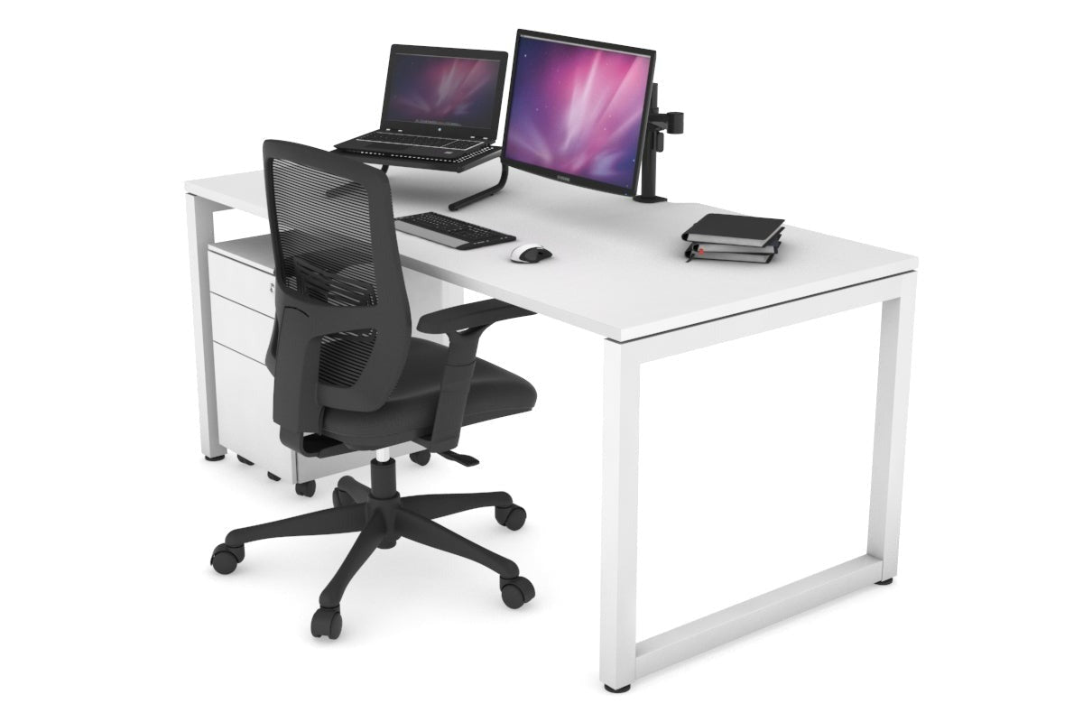 QUADRO LOOP LEGS OFFICE DESK