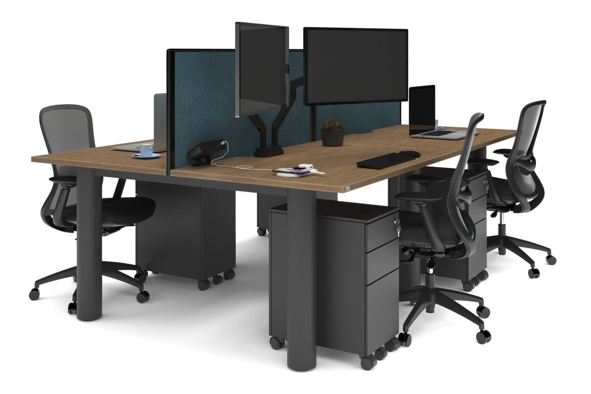 QUADRO CYLINDER LEG OFFICE WORKSTATION