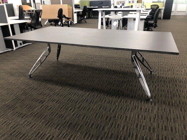 SHOWROOM CLEARANCE STOCK - 2400 L x 1200 W BOARDROOM TABLE *** WAS $1,800 NOW $1,100 ***