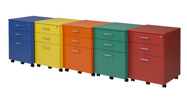 DESIGNER STORAGE MOBILE PEDESTALS