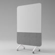 CURVED MOBILE WHITEBOARD