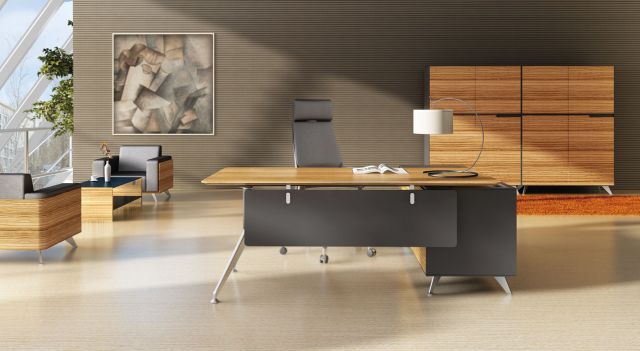 NOVARA TIMBER VENEER EXECUTIVE DESKS