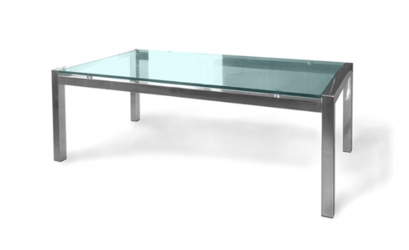 SOTO RECTANGULAR GLASS COFFEE TABLE