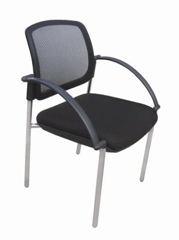 TITANIUM MESH BACK CLIENT CHAIR