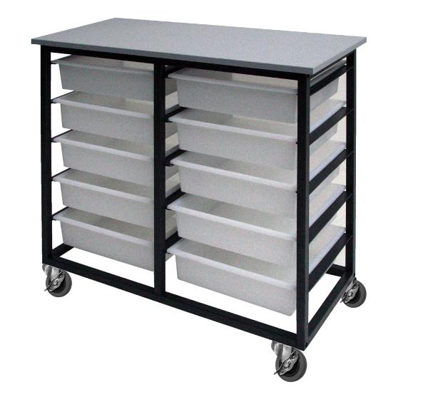 METAL TOTE TROLLEYS