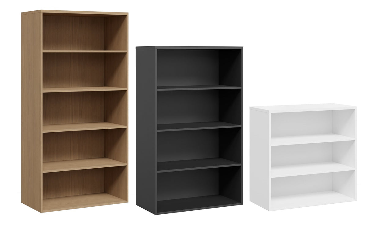 MELAMINE BOOKCASES