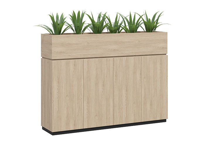 WILLOW PLANTER WITH STORAGE