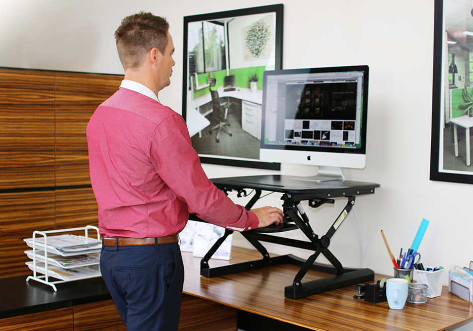 ARISE DESKALATOR  INCLUDES FREE ANTI-FATIGUE MAT