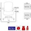 BOEING BARIATRIC EXECUTIVE CHAIR - 200 KG