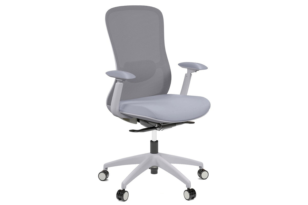 FALCON 2.0 ERGONOMIC MESH OFFICE CHAIR IN LIGHT GREY