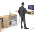 FLEXI PREMIUM HEIGHT ADJUSTABLE DESK EXECUTIVE SETTING