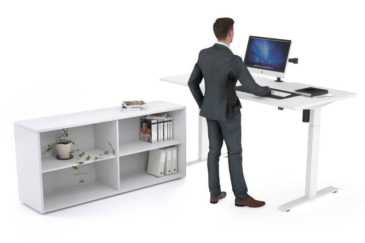 JUST RIGHT HEIGHT ADJUSTABLE DESK