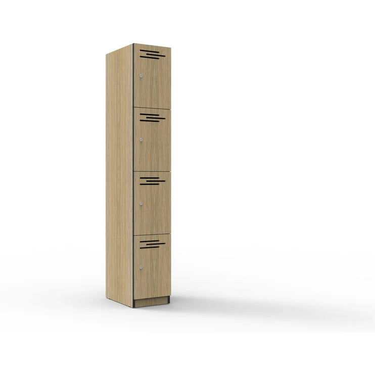 MELAMINE LOCKERS: 1 - 4 DOOR
