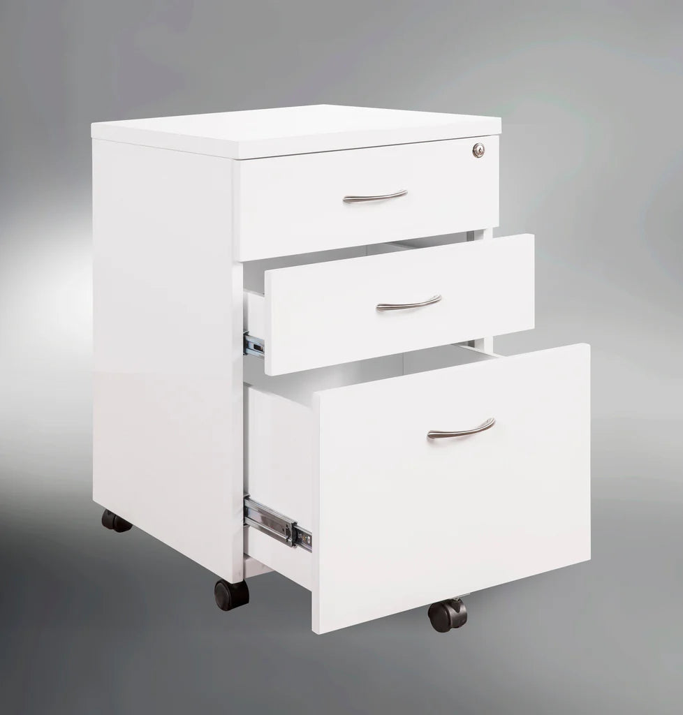 Mobile Pedestal 2 Pack Paint - Hugo Reception Desk