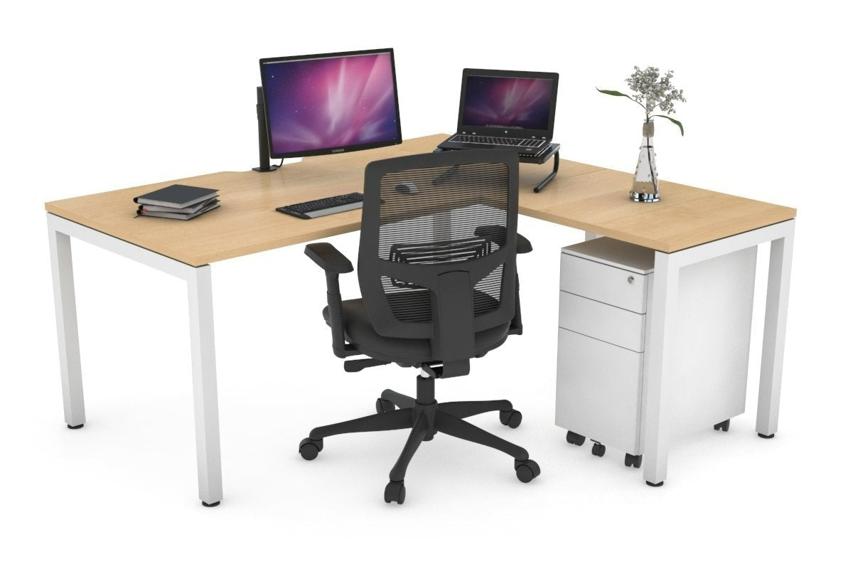 QUADRO SQUARE LEGS OFFICE DESK