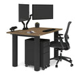 QUADRO CYLINDER LEGS OFFICE DESK