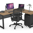 QUADRO LOOP LEGS OFFICE DESK
