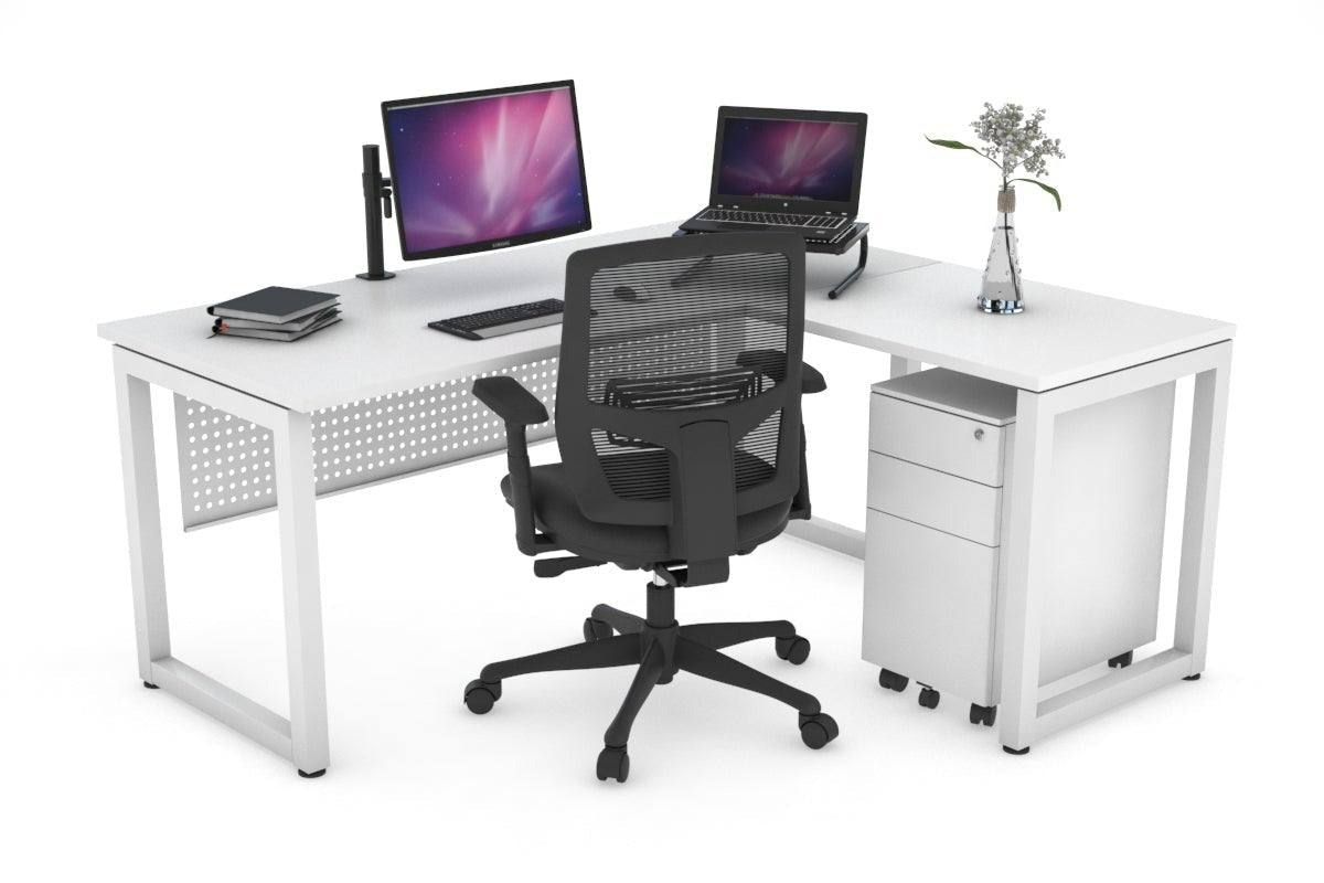 QUADRO LOOP LEGS OFFICE DESK