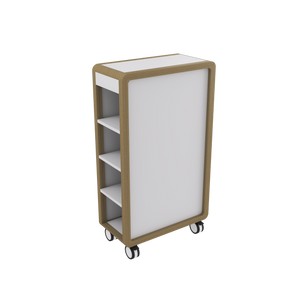 ROVER DOUBLE SIDED MOBILE WHITEBOARD