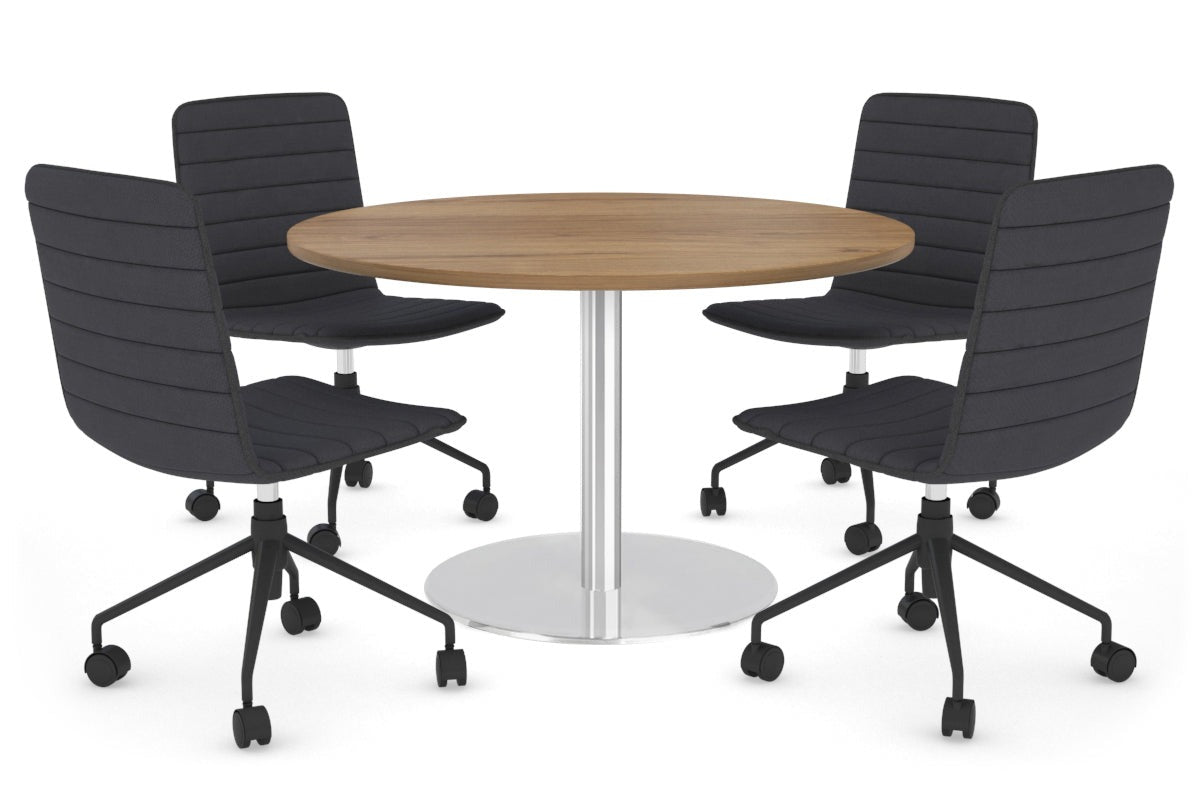 SAPPHIRE DISC BASE BOARDROOM RECTANGLE TABLE