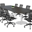 SAPPHIRE DISC BASE BOARDROOM RECTANGLE TABLE