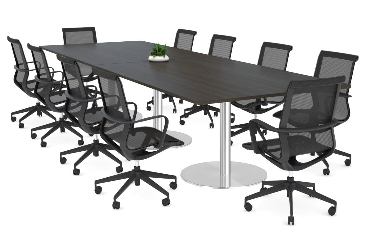 SAPPHIRE DISC BASE BOARDROOM RECTANGLE TABLE