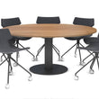 SAPPHIRE DISC BASE BOARDROOM RECTANGLE TABLE
