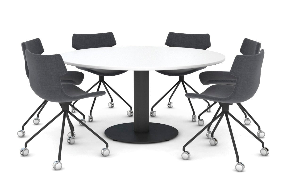 SAPPHIRE DISC BASE BOARDROOM RECTANGLE TABLE