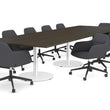 SAPPHIRE DISC BASE BOARDROOM RECTANGLE TABLE