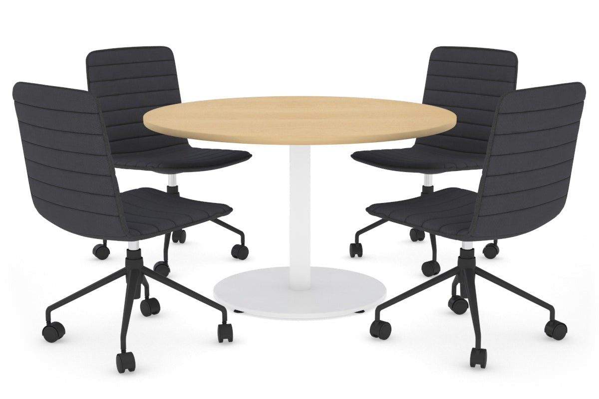 SAPPHIRE DISC BASE ROUND MEETING TABLE