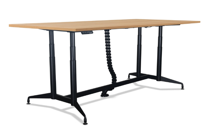 SIT-STAND MEETING TABLE
