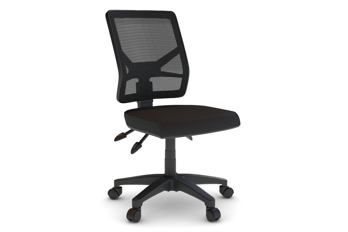 HERON ERGONOMIC MESH BLACK CHAIR