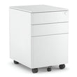 MOBILE PEDESTAL WITH FILING DRAWER METAL IN WHITE