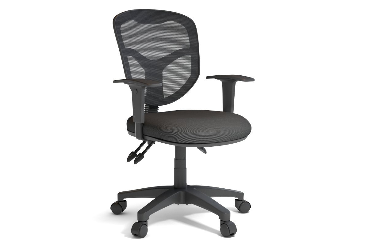 PLOVER ERGONOMIC OFFICE CHAIR - MESH BACK