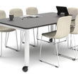 QUADRO 80MM CYLINDER LEG MOBILE MEETING TABLE