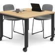 QUADRO 80MM CYLINDER LEG MOBILE MEETING TABLE