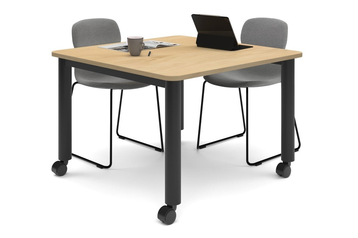 QUADRO 80MM CYLINDER LEG MOBILE MEETING TABLE