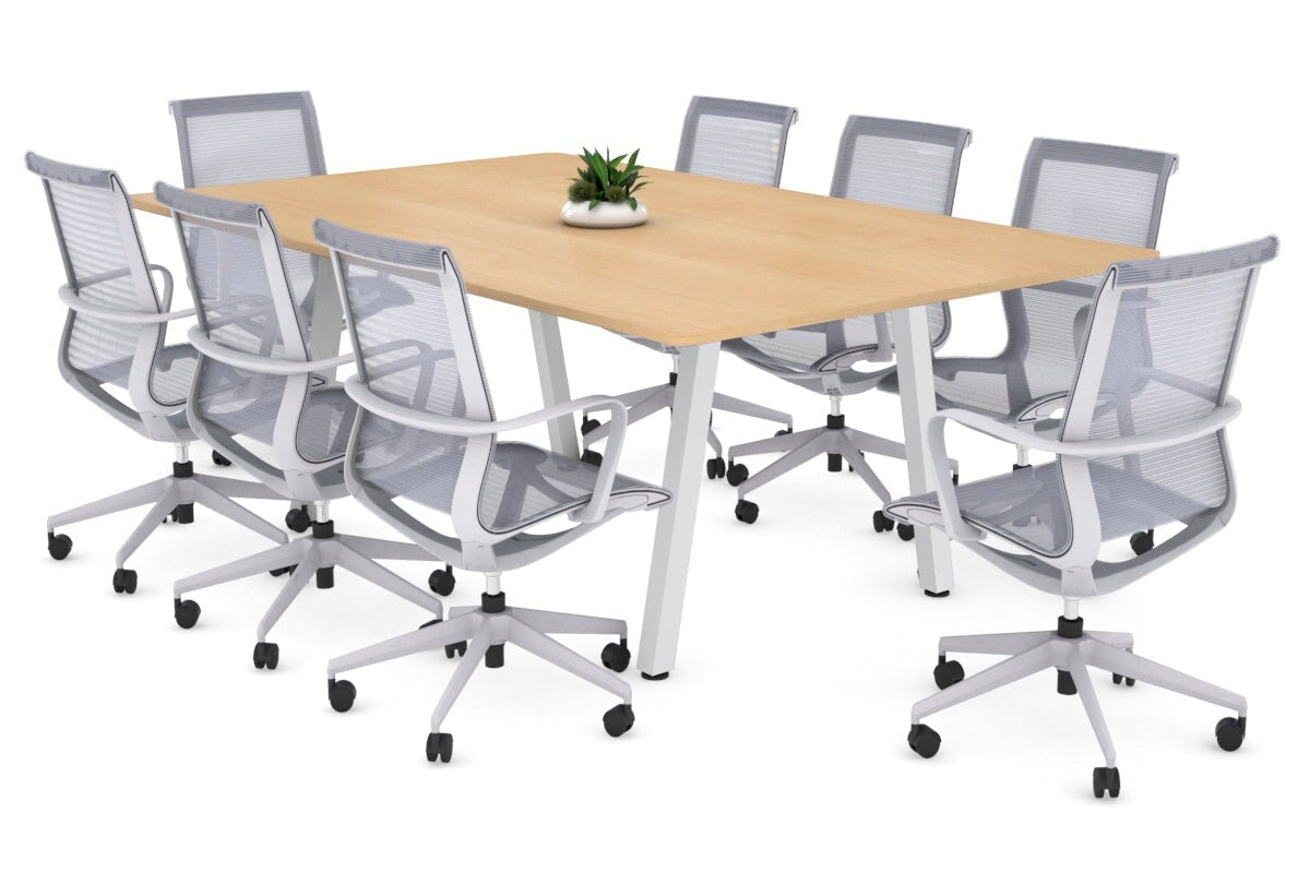 QUADRO A LEG MODERN BOARDROOM TABLE