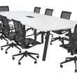 QUADRO A LEG MODERN BOARDROOM TABLE