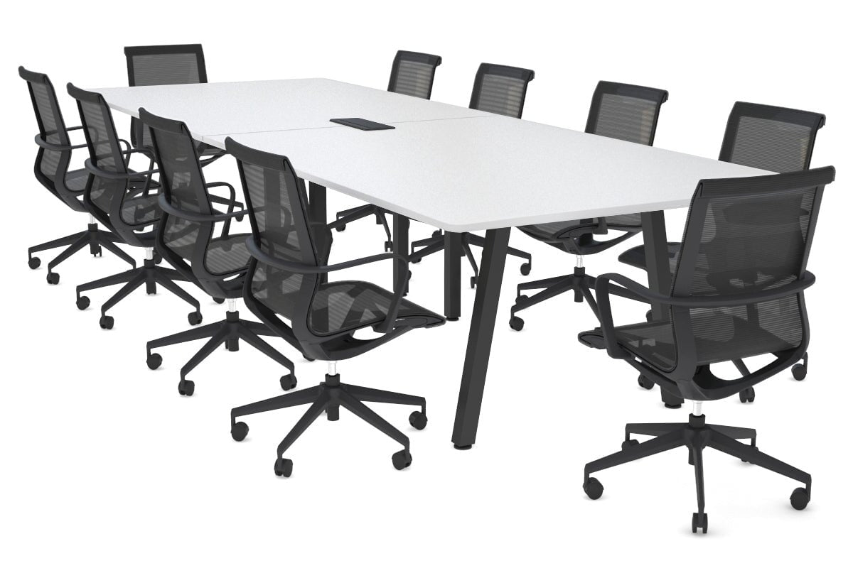 QUADRO A LEG MODERN BOARDROOM TABLE