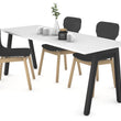 QUADRO A LEGS TABLE IN BLACK