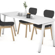 QUADRO A LEGS TABLE IN WHITE