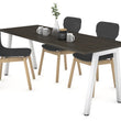 QUADRO A LEGS TABLE IN WHITE