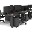 QUADRO CYLINDER LEG OFFICE WORKSTATION
