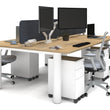 QUADRO CYLINDER LEG OFFICE WORKSTATION