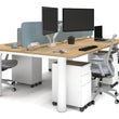 QUADRO CYLINDER LEG OFFICE WORKSTATION