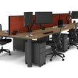 QUADRO CYLINDER LEG OFFICE WORKSTATION